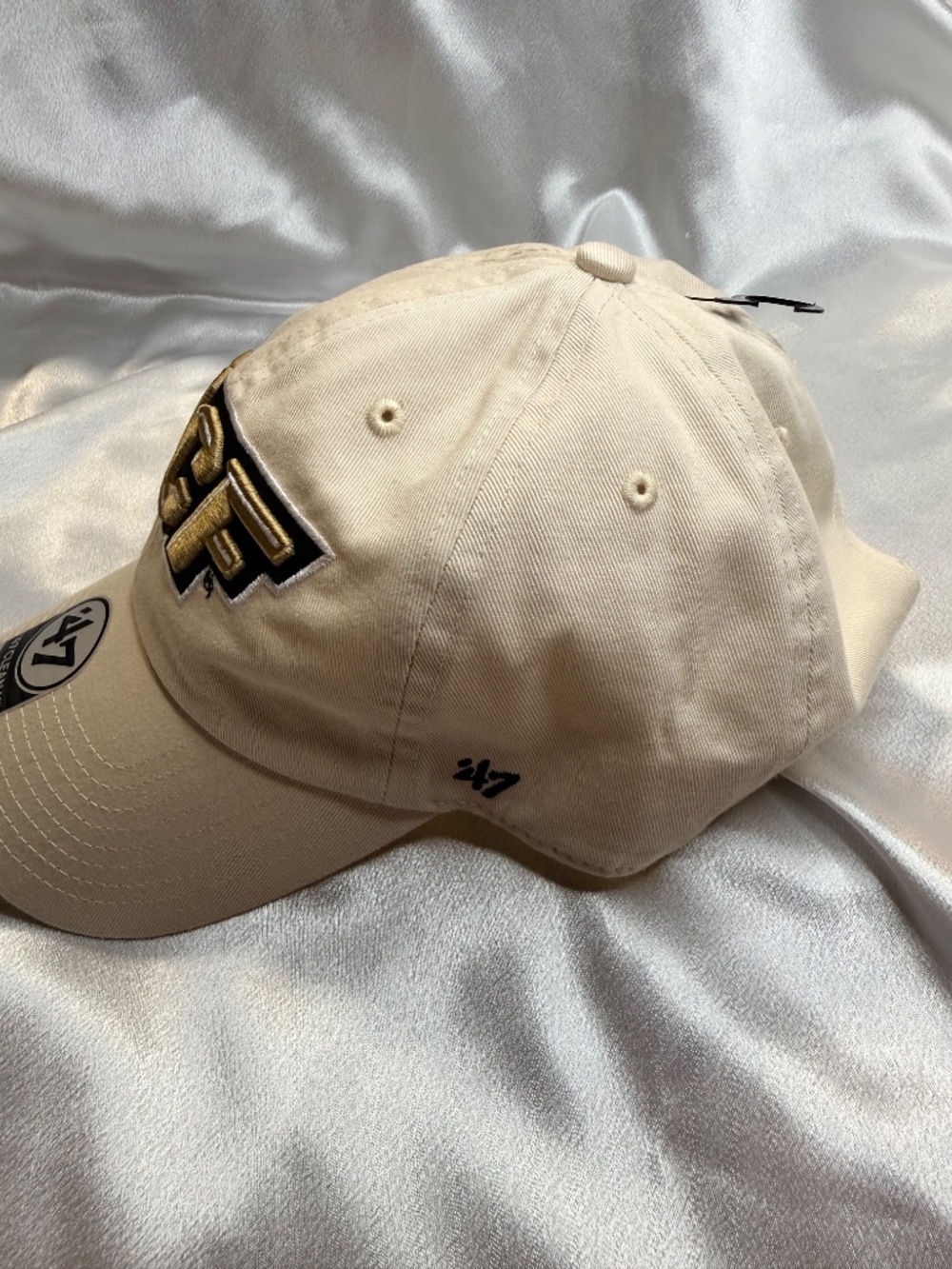 UCF Knights '47 Brand Clean Up Adjustable Hat Beige Gold Central Florida - Picture 2 of 7